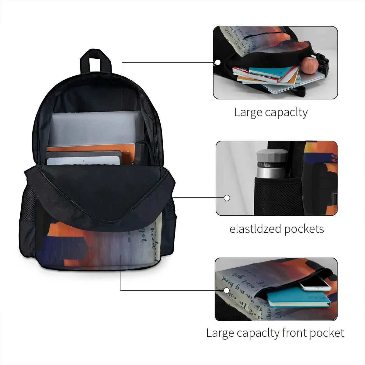 Santa Fe Newsies Backpacks Men's and Women's Bags