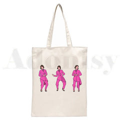 Sarah Paulson 90s Funny Handbags Shoulder Bags Casual Shopping Girls