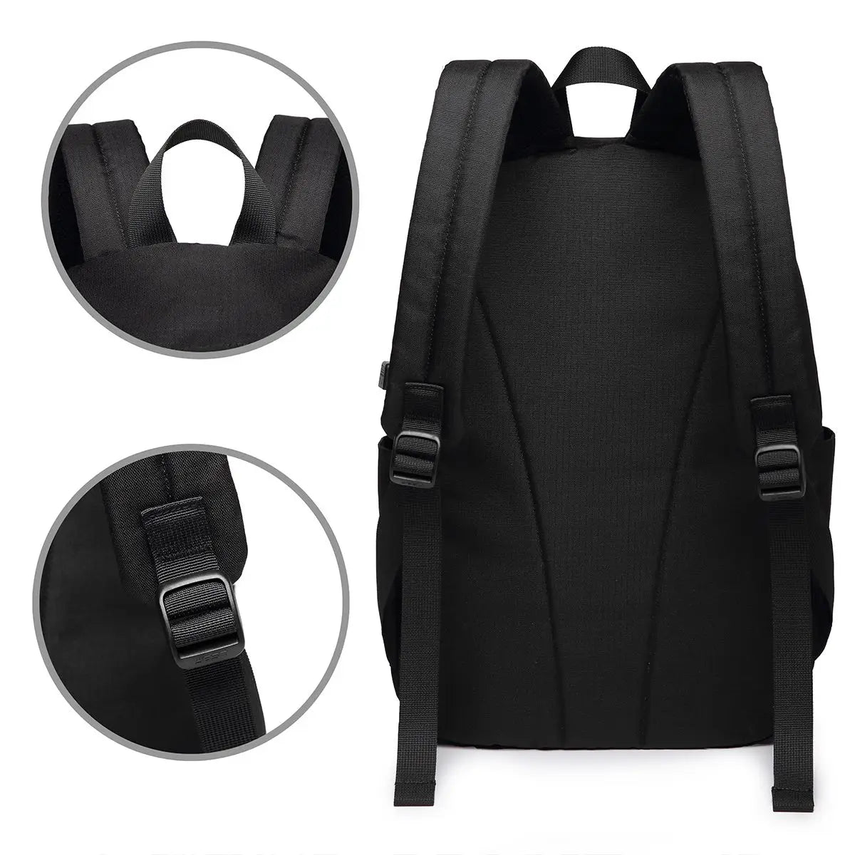 Satan Backpack USB Dance w/ The Devil Student Bag Multifunction