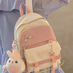 Satchel Schoolgirl Girl Mori Lightweight Travel Backpack Small