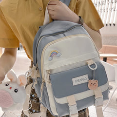 Satchel Schoolgirl Girl Mori Lightweight Travel Backpack Small