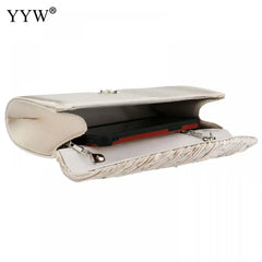 Satin Envelope Bag Evening Party Clutch Female Chain Handbags Shoulder Purse