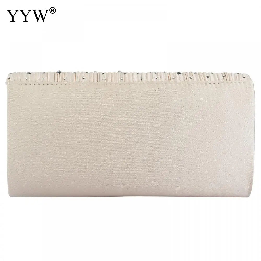 Satin Envelope Bag Evening Party Clutch Female Chain Handbags Shoulder Purse