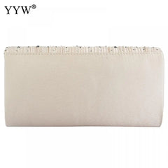 Satin Envelope Bag Evening Party Clutch Female Chain Handbags Shoulder Purse