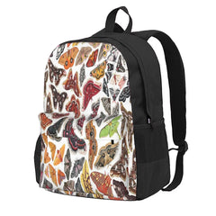 Saturniid Moths Of North America Backpacks Men's Backpacks Bags For Women Retro