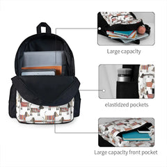 Sausage Dogs Sweater Backpack Men Women Child Travel Bag