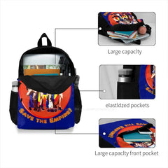 Empire Records Backpack Laptop Travel Bag 1990S Movies Damn The Man Save The