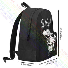 Jigsaw Metal Billy Puppet Gothic Punk Backpack Travel Art Print
