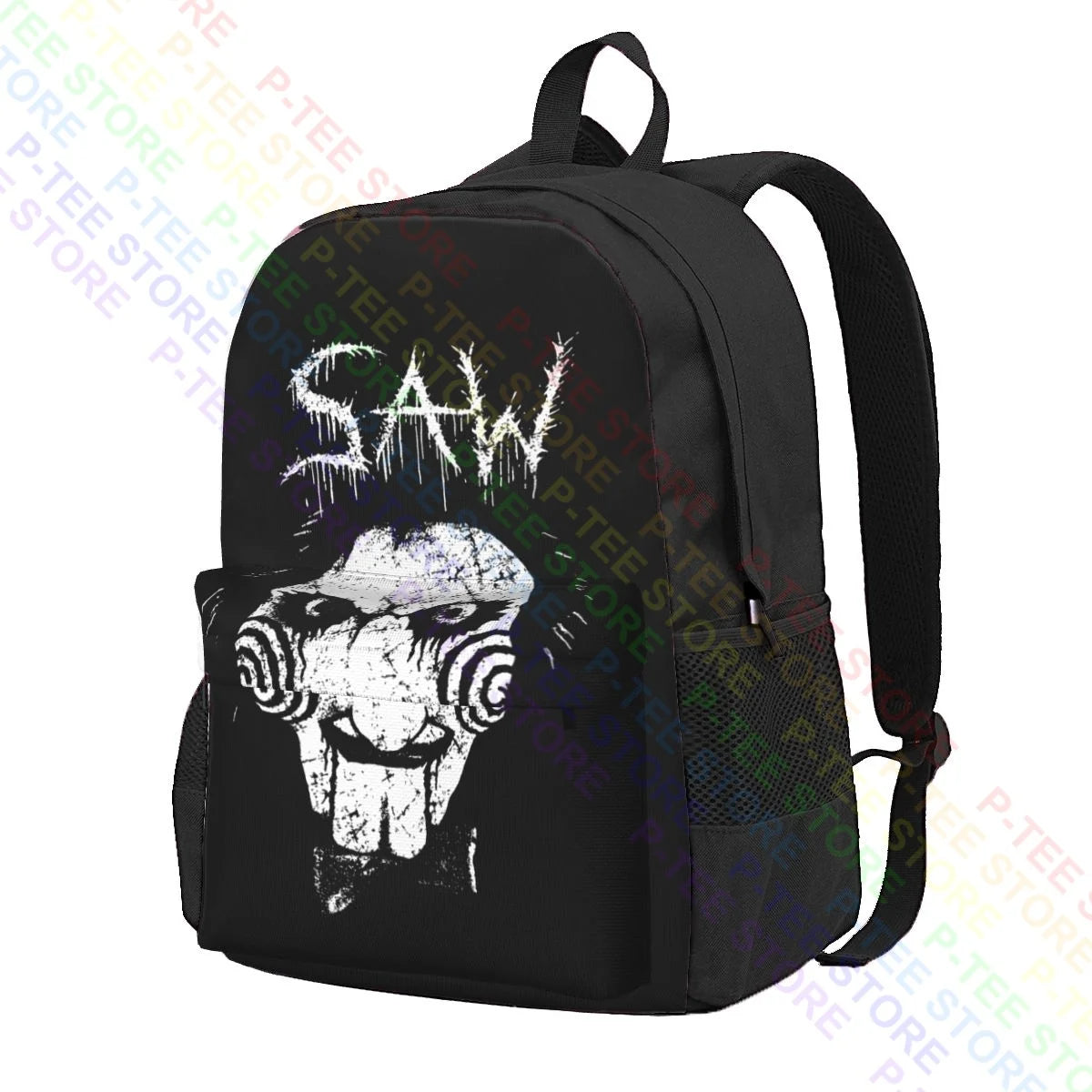 Jigsaw Metal Billy Puppet Gothic Punk Backpack Travel Art Print