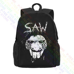 Jigsaw Metal Billy Puppet Gothic Punk Backpack Travel Art Print
