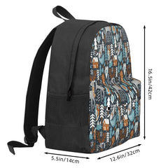 Nordic Christmas Dark Backpacks Men's & Women's Anime Bags