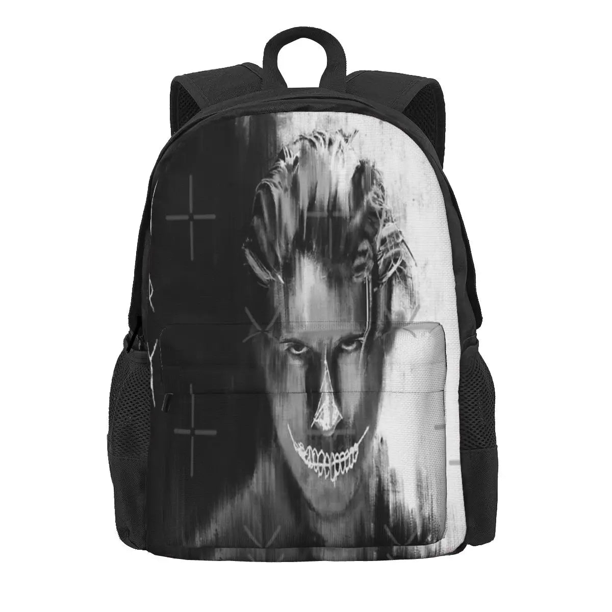 Scary Nights Backpacks Men's and Women's Vintage Bags with Zip Pockets