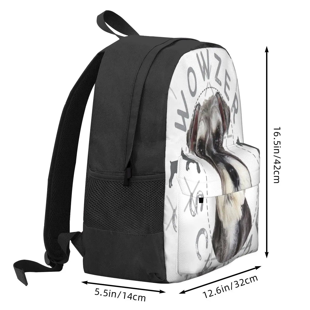Schnauzer And Presents Backpacks For Men Women Kids