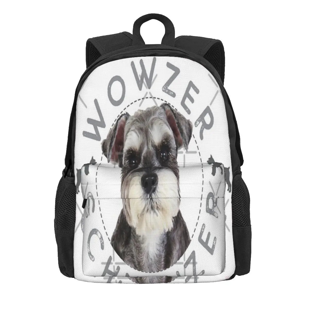 Schnauzer And Presents Backpacks For Men Women Kids