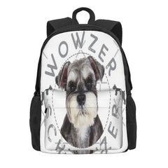 Schnauzer And Presents Backpacks For Men Women Kids