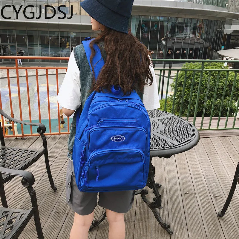 Women's School Backpack Laptop Bag