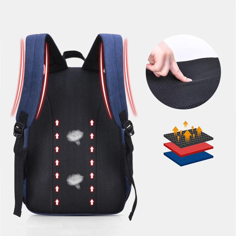 School Backpack With USB Large Capacity Girls School Bags For Teenage Children
