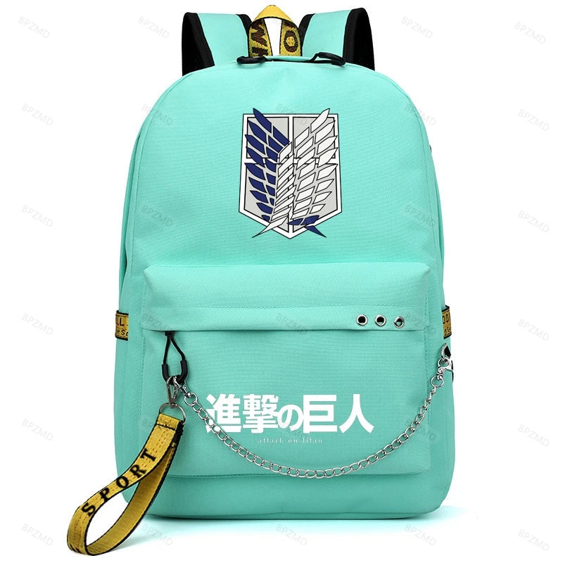 School Backpack for Girls Boys Teens Children Students Book Bags USB Canvas