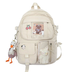 School Backpack for Teen Girls Women Ladies Backpacks Student Bookbag Nylon