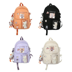 Teen Girls Women School Backpack Student Bookbag