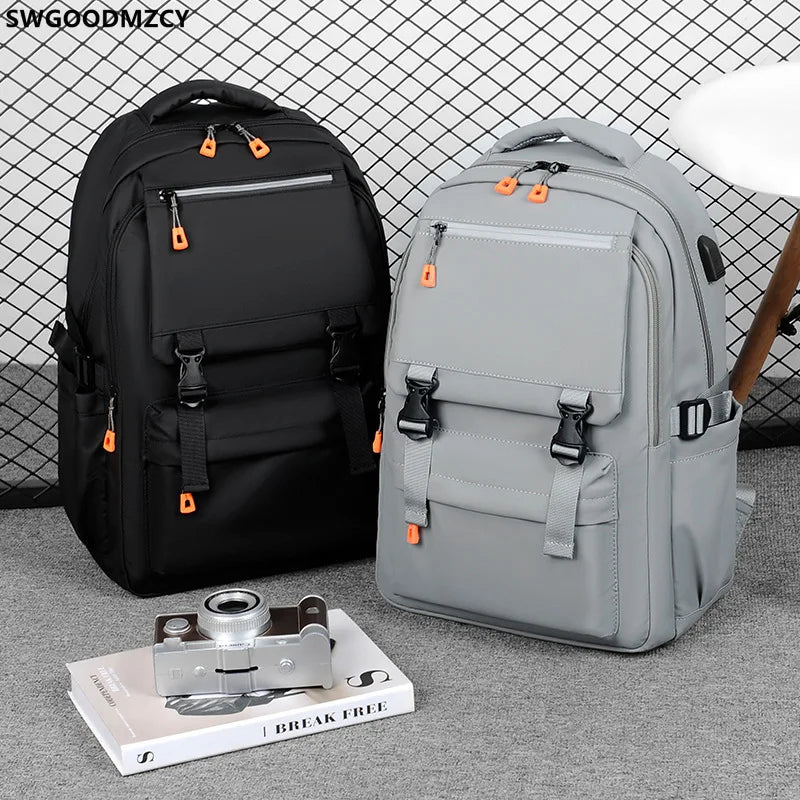 Teenagers School Backpack Boys Computer Bag