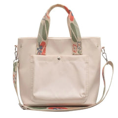 Canvas Messenger Bag School Commuter Tote Medium-sized Bag