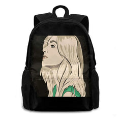 School Bag Big Capacity Backpack Laptop 15 Inch Face Ferragnez Girls Womens