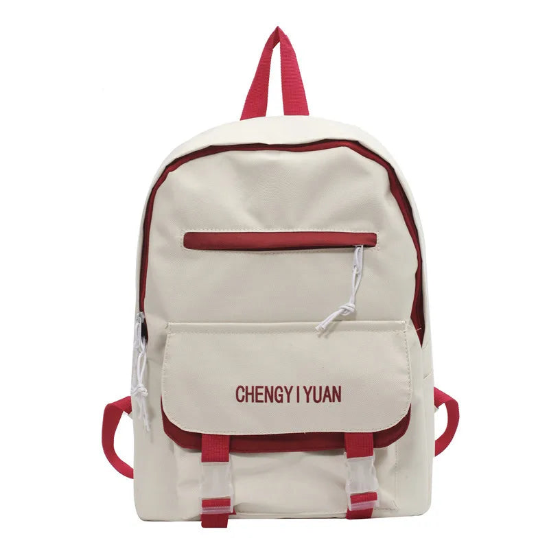 High-Capacity Student Backpack for Girls