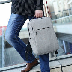 Anti Theft Men Backbag Travel Daypacks Laptop USB Backpack
