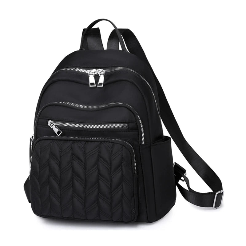 Quilted Small Backpack Purse Travel Daypack for Women Girls Student