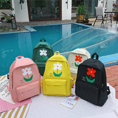 Pink School Backpack for Teenage Girls Middle School Women