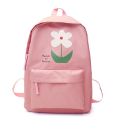 Pink School Backpack for Teenage Girls Middle School Women