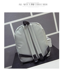 Canvas School Backpack for Girls Boys Travel Bag