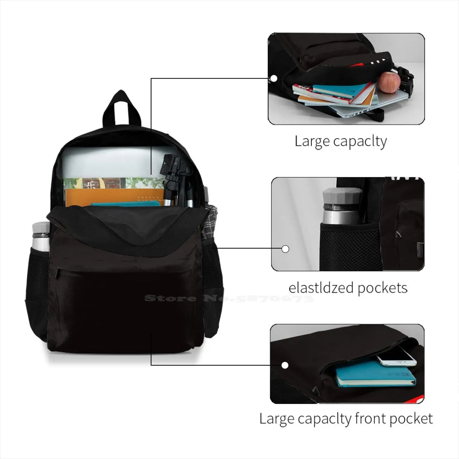 Teenage Girls School Bags Laptop Travel Bags