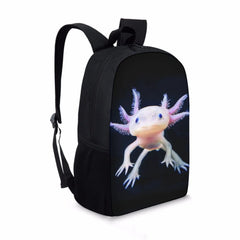 Mexico Axolotl Print Children Backpack for Teenagers Boys Girls