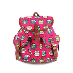 School Bags Kids Backpack Kids School Bags PU Canvas Ladies Backpack Travel Bag
