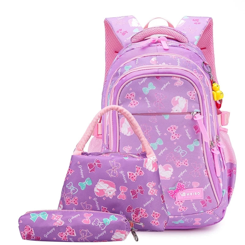 Kids School Bags Lightweight Waterproof Backpacks for Teenagers Boys and Girls