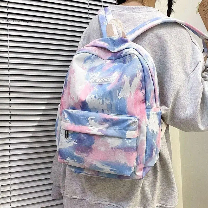 Girls Summer Travel Backpack Multicolor