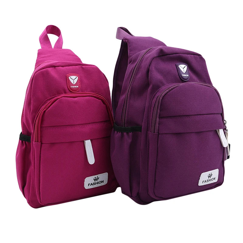 School Summer Short Trip Messenger Bag Women Shoulder Bags Oxford Crossbody Bags