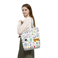 Chemical Physics Tote Bags High Capacity Shoulder Bag
