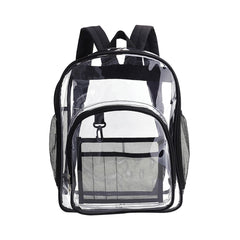 Clear Backpack Waterproof Double Zipper Transparent Mobile Phone Umbrella