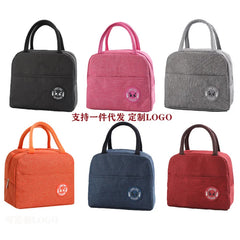 School Work Insulated Lunch Bag for Women Kids Cooler Bag Thermal Portable Ice P