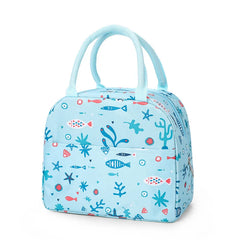 School Work Insulated Lunch Bag for Women Kids Cooler Bag Thermal Portable Ice P