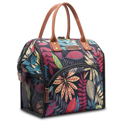 School Work Picnic Large Capacity Women Handbag Insulated Cooler Lunch Bag