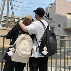 Unisex College School Bag with Multiple Compartments