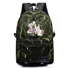 Anime Hunter Hunter High Backpack Casual Teenger Unisex Student Packsack Mochila