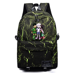 Anime Hunter Hunter High Backpack Casual Teenger Unisex Student Packsack Mochila