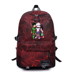 Anime Hunter Hunter High Backpack Casual Teenger Unisex Student Packsack Mochila
