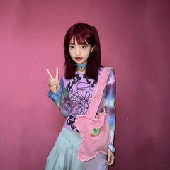 Denim Shoulder Bag Women Harajuku Handbags Casual Y2k Accessories