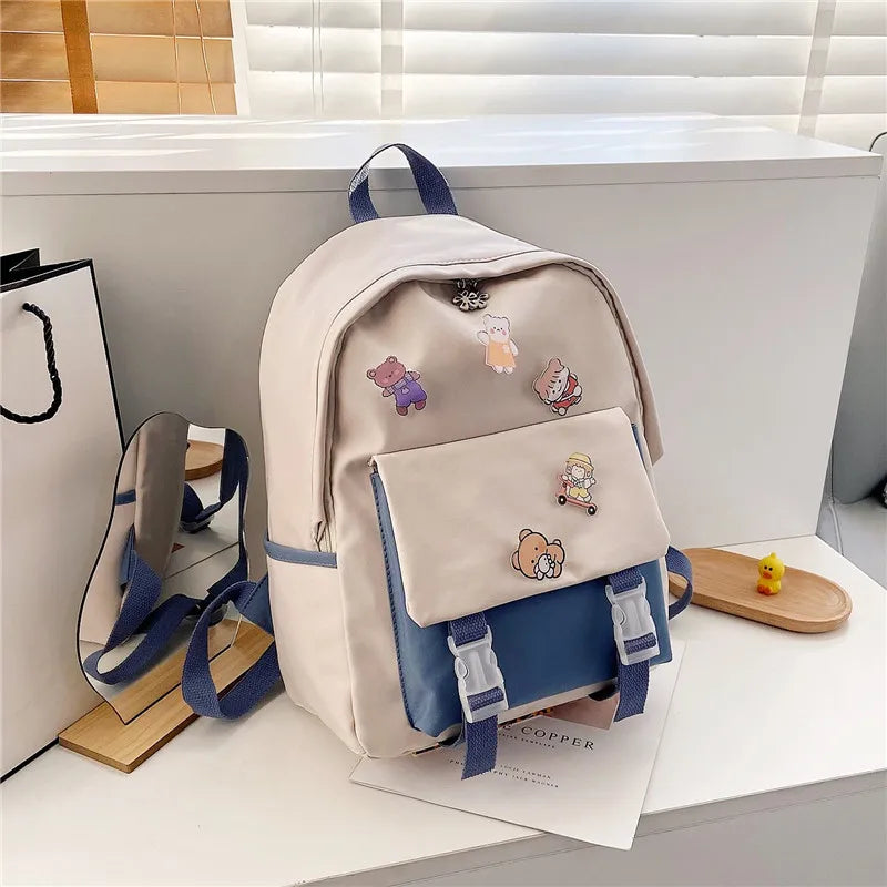 Harajuku High School College Students Ins Style Backpack